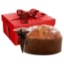 Cartone 6 pezzi Panettone Cream Rosso 1 Kg - SAVE THE CHILDREN